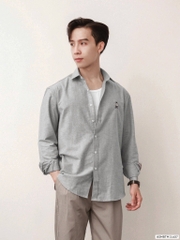 Áo Sơ Mi Oxford Tay Dài Bear 3607