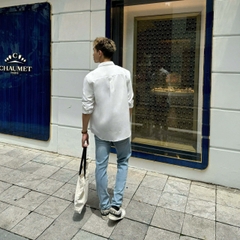 Áo Sơ Mi Oxford Tay Dài Bear 3607