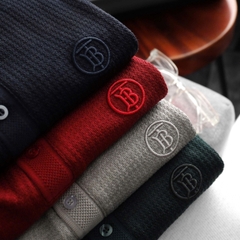 Áo Thun Polo Dệt Len Đỉnh Cao BBR PL11