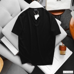 Áo Thun Trơn Cổ Henley Hàn Quốc AT24