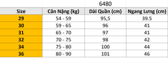 Quần jeans dài LV 6480