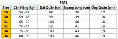 Quần Jeans dài TM TM2