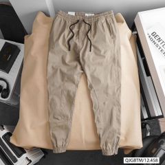 Quần jogger kaki chân kéo B12458