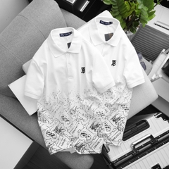 Áo  polo monogram BBR PL01