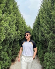 Áo polo raglan uni.qlo PL06