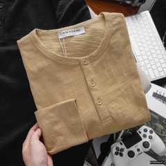 Áo Thun Cotton Tay Dài Hàn Quốc 7471
