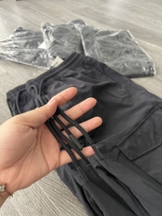 Quần short dù túi hộp ZR QS177