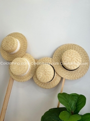 Nón cói cứng trơn