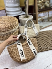Túi cói bán nguyệt nhỏ