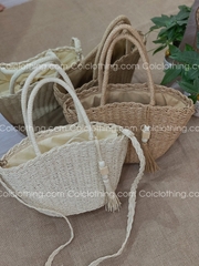 Túi cói Dây chuỗi hạt