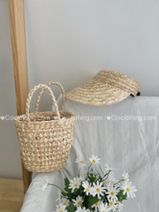 Lục bình đan mini xách tay
