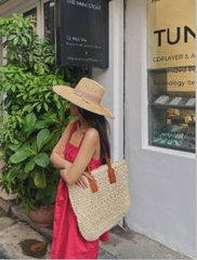 Nón cói bọc viền chóp lõm