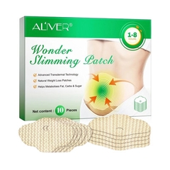 Aliver Wonder Slimming Patch Miếng dán giảm cân đốt cháy mỡ thừa nhanh chóng