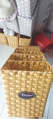 vát 30p đan chuối khung sắt