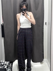 Quần dạ kẻ UNI 461761/ 461762/461756