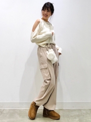 Áo len hở vai 348278
