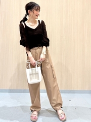 Áo Hai dây len dệt kim Gu 346262