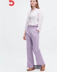 Quần ống suông linen 456215