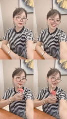 Áo phông kẻ ngang Muji