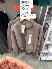 352554 áo nỉ cổ đức
