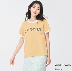 Áo phông cotton Gu 344433/341643/340044