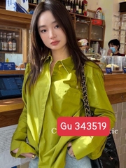 Sơ mi GU DÁNG SUÔNG 343519/343542