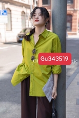 Sơ mi GU DÁNG SUÔNG 343519/343542