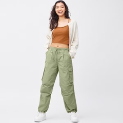 Áo bra crop top Gu 347135