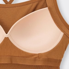 Áo bra crop top Gu 347135