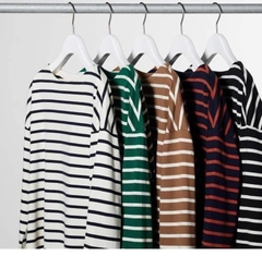 áo cotton kẻ ngang 460297