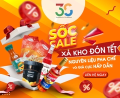 Xả kho đón tết với giá cực hấp dẫn tại kho nguyên liệu 3S