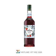 Syrup Giffard Strawberry (Dâu - Chai 1L)