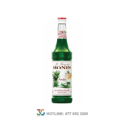 Syrup Monin Pandan (Lá Dứa - Chai 700ml)