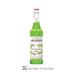 Syrup Monin Green Apple (Táo Xanh - Chai 700ml)