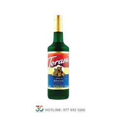 Syrup Torani Creme De Menthe (Bạc Hà Xanh - Chai 750ml)