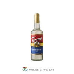 Syrup Torani Peppermint (Bạc Hà Trắng - Chai 750ml)