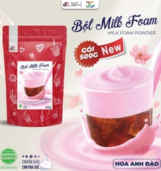Bột Milk Foam Hoa Anh Đào DPFOOD (Túi 500Gr)