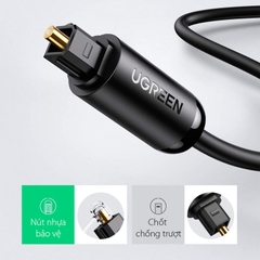 UGREEN Toslink Optical Audio Cable 1m (Black)