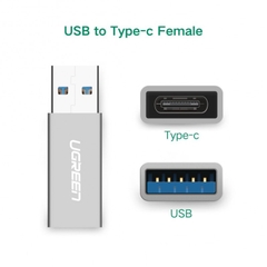 USB 3.0 Type A Male to USB 3.1 Type C Female Converter Adapter US204 30705