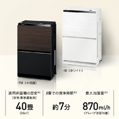 Máy lọc không khí tạo ẩm cao cấp Panasonic F-VXU90-TM | nanoeX | Nội địa Nhật Bản