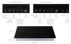 Bếp từ Panasonic KY-C1W70KRA