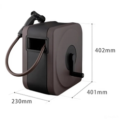 Bộ vòi tưới vườn thu rút BOXY NEXT 30m Takagi RC1330BR