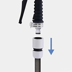 Bộ cuộn vòi tưới cây treo tường Takagi R115CG