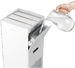 Máy lọc không khí tạo ẩm Daikin ACK70Y-W | Twin Streamer | Ion Plasma 25000