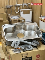 Chậu rửa bát Toyoura N750BIA-EB-MS