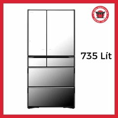 Tủ lạnh Hitachi R-WXC74X-X mặt gương pha lê cao cấp nội địa Nhật