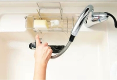 Vòi rửa bát Toto TKN34PBTA | Hàng Nội địa Nhật Bản