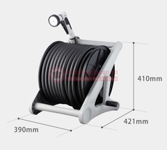 Bộ vòi tưới vườn thu rút Takagi Aurora V 50m R550CG