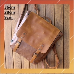 Balo Da Threebox Thời Trang Unisex TB3518