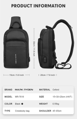 Túi Đeo Chéo Nam Giới Mark Ryden Mini Compacto MR7618